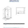 DreamLine E12934-06 Unidoor-X Frameless Shower Door Enclosure