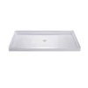 DreamLine DLT-1136540 The DreamLine SlimLine shower bases showcase premium high-gloss acrylic, reinforced with fiberglass for durability and a modern, low profile design. SlipGrip textured floor surface offers slip resistance for safety. Glossy