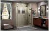 DreamLine Unidoor-X E1292234-09 Frameless Shower Door Enclosure