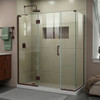 DreamLine E3261434L-06 The DreamLine Unidoor-X is a frameless shower door, tub door or enclosure that features a luxurious modern design, complementing the architectural details, tile patterns and the composition of your bath space. Unidoor-X