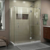 DreamLine E3290634R-01 The DreamLine Unidoor-X is a frameless shower door, tub door or enclosure that features a luxurious modern design, complementing the architectural details, tile patterns and the composition of your bath space. Unidoor-X