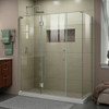 DreamLine E32514534L-04 The DreamLine Unidoor-X is a frameless shower door, tub door or enclosure that features a luxurious modern design, complementing the architectural details, tile patterns and the composition of your bath space. Unidoor-X