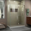DreamLine E32434R-04 The DreamLine Unidoor-X is a frameless shower door, tub door or enclosure that features a luxurious modern design, complementing the architectural details, tile patterns and the composition of your bath space. Unidoor-X showcases