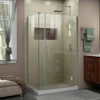 DreamLine E12806534-04 The DreamLine Unidoor-X is a frameless shower door, tub door or enclosure that features a luxurious modern design, complementing the architectural details, tile patterns and the composition of your bath space. Unidoor-X