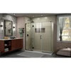 DreamLine Unidoor-X E32322534L-09 Frameless Shower Door Enclosure