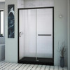 DreamLine DL6975CLC-88-09 The DreamLine Infinity-Z sliding shower or tub door offers classic style with a modern touch. The Infinity-Z will transform your bathroom with a beautiful balance of functionality, elegance and sophistication. A variety of