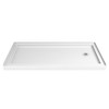 DreamLine DLT-1130602 The DreamLine SlimLine shower bases showcase premium high-gloss acrylic, reinforced with fiberglass for durability and a modern, low profile design. SlipGrip textured floor surface offers slip resistance for safety. Glossy