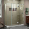 DreamLine E3261430R-01 The DreamLine Unidoor-X is a frameless shower door, tub door or enclosure that features a luxurious modern design, complementing the architectural details, tile patterns and the composition of your bath space. Unidoor-X