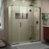 DreamLine E32514530R-06 The DreamLine Unidoor-X is a frameless shower door, tub door or enclosure that features a luxurious modern design, complementing the architectural details, tile patterns and the composition of your bath space. Unidoor-X