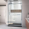 DreamLine DL-7009C-88-01 The DreamLine Encore bypass sliding shower or tub door has a modern frameless look to make your shower the focal point of the bathroom. Encores elegant bypass design provides smooth and quiet sliding operation, with the added