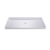 DreamLine DLT-1132600 The DreamLine SlimLine shower bases showcase premium high-gloss acrylic, reinforced with fiberglass for durability and a modern, low profile design. SlipGrip textured floor surface offers slip resistance for safety. Glossy