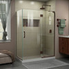 DreamLine E32430R-06 The DreamLine Unidoor-X is a frameless shower door, tub door or enclosure that features a luxurious modern design, complementing the architectural details, tile patterns and the composition of your bath space. Unidoor-X showcases