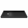 DreamLine DLT-1134601-88 The DreamLine SlimLine shower bases showcase premium high-gloss acrylic, reinforced with fiberglass for durability and a modern, low profile design. SlipGrip textured floor surface offers slip resistance for safety. Glossy