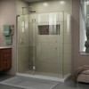 DreamLine E3270630L-04 The DreamLine Unidoor-X is a frameless shower door, tub door or enclosure that features a luxurious modern design, complementing the architectural details, tile patterns and the composition of your bath space. Unidoor-X