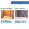 DreamLine SlimLine DLT-1042420-22 Acrylic Shower Base with SlipGrip Safety Floor