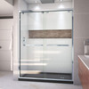 DreamLine Encore DL-7007R-88-01 Frameless Bypass Sliding Shower Door