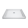 DreamLine DL-6527-01 Aqua Fold Pivot Shower Door Kit with SlimLine Base and Q-Wall Backwall