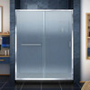 DreamLine DL-6973L-88-01F The DreamLine Infinity-Z sliding shower or tub door offers classic style with a modern touch. The Infinity-Z will transform your bathroom with a beautiful balance of functionality, elegance and sophistication. A variety of