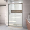 DreamLine DL-7008C-22-04 The DreamLine Encore bypass sliding shower or tub door has a modern frameless look to make your shower the focal point of the bathroom. Encores elegant bypass design provides smooth and quiet sliding operation, with the added