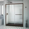 DreamLine DL-6972-CLL-88-06 The DreamLine Infinity-Z sliding shower or tub door offers classic style with a modern touch. The Infinity-Z will transform your bathroom with a beautiful balance of functionality, elegance and sophistication. A variety of