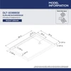 DreamLine Flex DL-6720R-01CL Pivot Shower Enclosure with SlimLine Base Kit