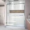 DreamLine DL-7004C-01 The DreamLine Encore bypass sliding shower or tub door has a modern frameless look to make your shower the focal point of the bathroom. Encores elegant bypass design provides smooth and quiet sliding operation, with the added