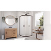 DreamLine Prime DL-6703-06FR Sliding Shower Enclosure and Base Kit