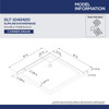 DreamLine DL-6709-01 Cornerview Sliding Shower Enclosure with Center Opening Corner Installation