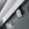 DreamLine DL-6940C-88-01 CHARISMA Frameless Bypass Shower Door & SlimLine Base Kit