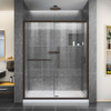 DreamLine DL-6970C-06CL The DreamLine Infinity-Z sliding shower or tub door offers classic style with a modern touch. The Infinity-Z will transform your bathroom with a beautiful balance of functionality, elegance and sophistication. A variety of