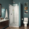 DreamLine DL-6526-01 This DreamLine Kit combines the Aqua Fold Shower Door, SlimLine Shower base, and Q-Wall backwall to completely transform a shower space. The Aqua Fold features a trackless style and a continuous self-centering pivot to add style