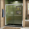 DreamLine DL-6951L-88-01 The DreamLine Duet sliding bypass shower or tub door has a sleek, elegant design that will complement both classic and modern bathroom decors. The Duet features semi-frameless glass and smooth gliding rollers for a touch of
