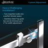 DreamLine Enigma Air SHEN-6434600-09 Frameless Sliding Shower Door Enclosure
