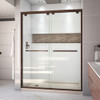 DreamLine DL-7006L-22-06 The DreamLine Encore bypass sliding shower or tub door has a modern frameless look to make your shower the focal point of the bathroom. Encores elegant bypass design provides smooth and quiet sliding operation, with the added