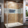 DreamLine DL-6720R-22-04 The DreamLine Flex pivot shower enclosure and SlimLine base kit offers modern appeal at a budget friendly price point. The versatile Flex model combines cutting-edge pivot hardware, simple installation and dependable