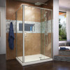 DreamLine DL-6719R-22-04 The DreamLine Flex pivot shower enclosure and SlimLine base kit offers modern appeal at a budget friendly price point. The versatile Flex model combines cutting-edge pivot hardware, simple installation and dependable