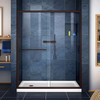 DreamLine DL-6972L-06CL Infinity-Z Sliding Shower Tub Door