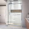 DreamLine DL-7008C-22-01 The DreamLine Encore bypass sliding shower or tub door has a modern frameless look to make your shower the focal point of the bathroom. Encores elegant bypass design provides smooth and quiet sliding operation, with the added