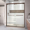 DreamLine DL-7004C-22-06 The DreamLine Encore bypass sliding shower or tub door has a modern frameless look to make your shower the focal point of the bathroom. Encores elegant bypass design provides smooth and quiet sliding operation, with the added
