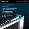 DreamLine Infinity-Z DL-6970C-04FR Sliding Shower Door