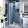 DreamLine DL-6528C-22-01 The DreamLine Aqua Fold is a Bi-Fold shower or tub screen with a modern design and a European flair. The Aqua Fold features a trackless style and a continuous self-centering pivot to add style and create an open, inviting