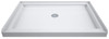 DreamLine Flex DL-6220C-22-01 Pivot Shower Door with SlimLine Base Kit