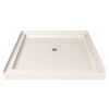 DreamLine Lumen Semi-Framed Swing Shower Door with SlimLine Base Kit DL-533442-22-01