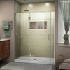 DreamLine D3300672L-04 The DreamLine Unidoor-X is a frameless shower door, tub door or enclosure that features a luxurious modern design, complementing the architectural details, tile patterns and the composition of your bath space. Unidoor-X