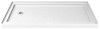 DreamLine DL-6145C-01 SlimLine Shower Base & Backwall Panel Kit – Low-Profile Modern Design