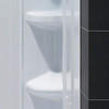 DreamLine DL-6147R-01 SlimLine Shower Base & Backwall Panel Kit