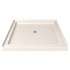 DreamLine Lumen Semi-Framed Swing Shower Door with SlimLine Base Kit