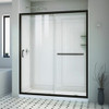 DreamLine DL-6119-CLR-09 The DreamLine Infinity-Z sliding shower or tub door offers classic style with a modern touch. The Infinity-Z will transform your bathroom with a beautiful balance of functionality, elegance and sophistication. A variety of