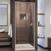 DreamLine DL-6215C-22-04 The DreamLine Flex pivot shower door and SlimLine base kit offers modern appeal at a budget friendly price point. The versatile Flex model combines cutting-edge pivot hardware, simple installation and dependable performance.