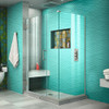 DreamLine SHEN-24380340-04 The DreamLine Unidoor Plus is a frameless hinged shower door or enclosure that is perfectly designed for today’s contemporary trends. With modern appeal and sleek clean lines, the Unidoor Plus adds a touch of timeless style